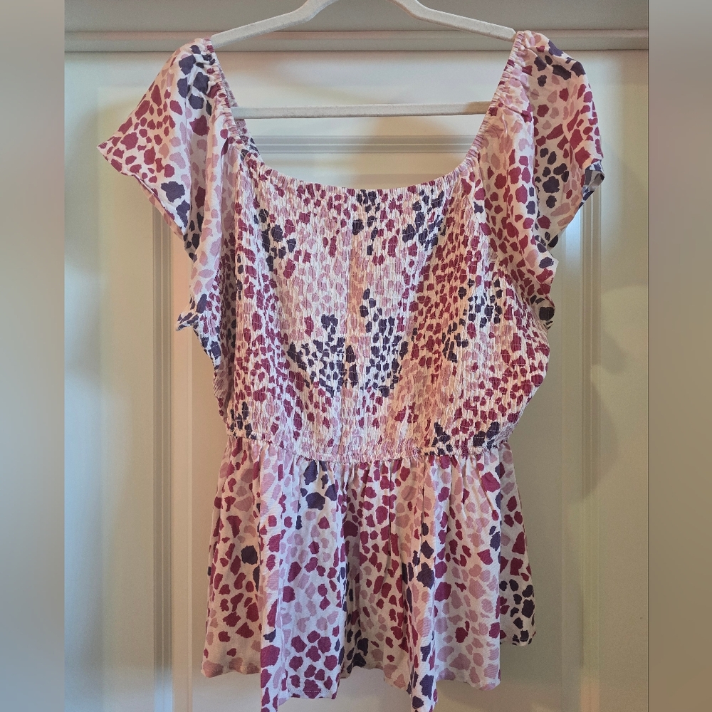 NWT Colorful Leopard Print Dress